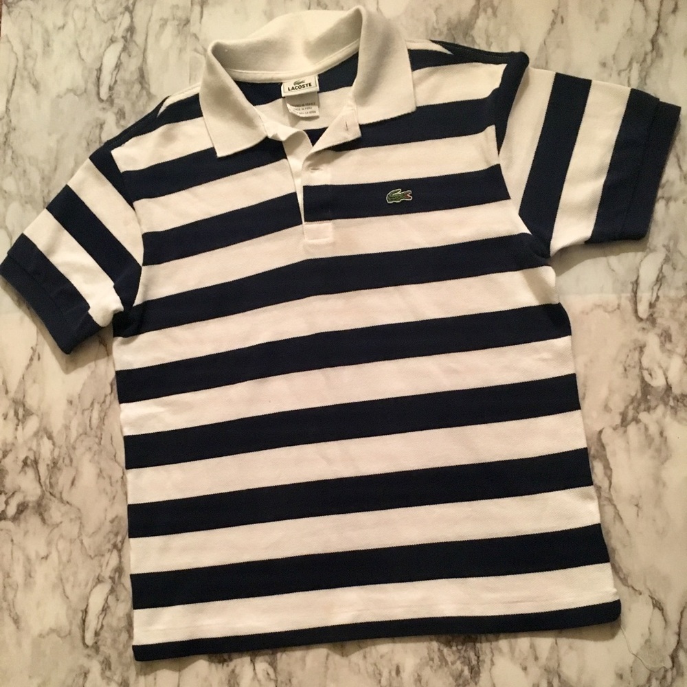 Boys size 16 Lacoste polo